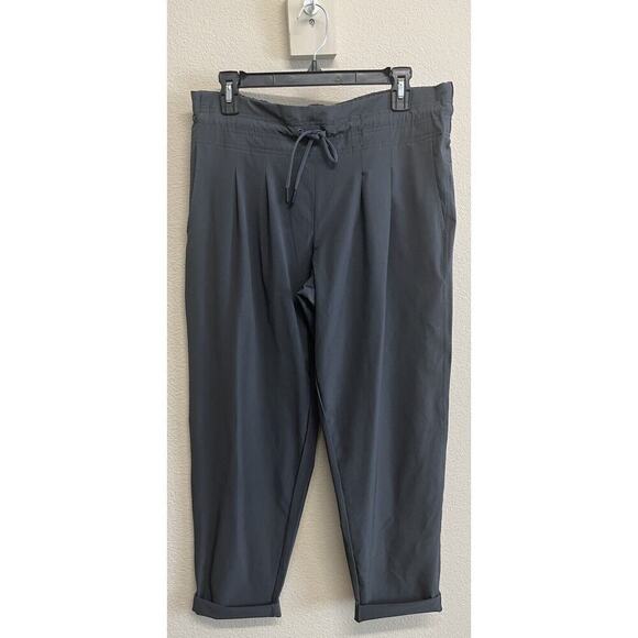 Prana Jogger Pants Women's Size L Stretch Cuffed Drawstring Pockets - Picture 1 of 9